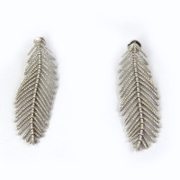 Broggian earrings, white gold, diamonds Broggian earrings, white gold, diamonds