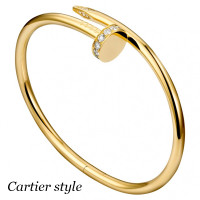 Cartier Juste un Clou bracelet, 750 yellow gold, diamonds Cartier Juste un Clou bracelet, 750 yellow gold, diamonds