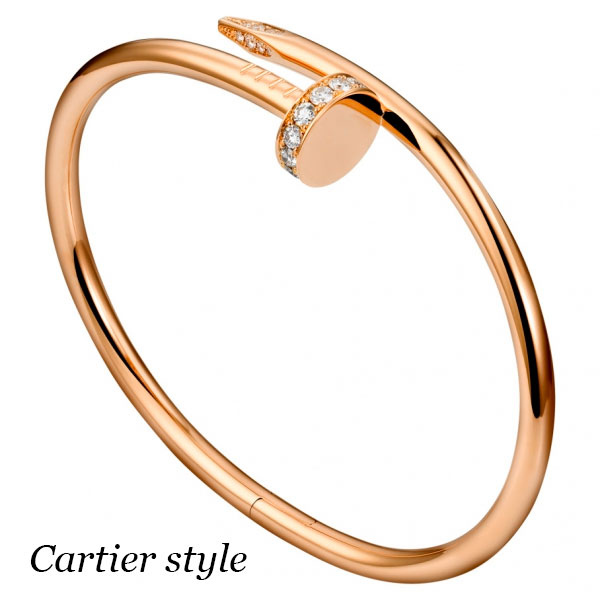 Cartier Juste un Clou bracelet, 18-karat red gold Cartier Juste un Clou bracelet, 18-karat red gold