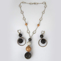 DeGrisogono set, white gold, diamonds DeGrisogono set, white gold, diamonds