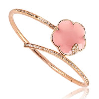 Pasquale Bruni bracelet, rose gold, diamonds, chalcedony Pasquale Bruni bracelet, rose gold, diamonds, chalcedony