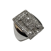 Luca Carati ring, white gold, diamonds
