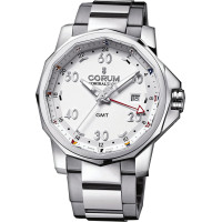 Corum ogląda Admiral's Cup GMT 44 Steel Corum ogląda Admiral's Cup GMT 44 Steel