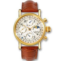 Chronoswiss zegarki Lunar Chronograph CH 7521 L Brązowy Chronoswiss zegarki Lunar Chronograph CH 7521 L Brązowy