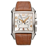 Girard Perregaux watches Vintage 1945 Square Chronograph (WG / White / Leather) Girard Perregaux watches Vintage 1945 Square Chronograph (WG / White / Leather)