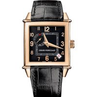 Girard Perregaux watches Vintage 1945 Square (RG/ Black / Leather) Girard Perregaux watches Vintage 1945 Square (RG/ Black / Leather)