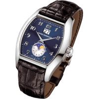 Girard Perregaux watches Richeville Large Date (WG / Blue / Leather) Girard Perregaux watches Richeville Large Date (WG / Blue / Leather)