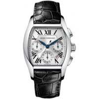 Girard Perregaux zegarki Richeville Chronograph (SS / biały / skórzany) Girard Perregaux zegarki Richeville Chronograph (SS / biały / skórzany)