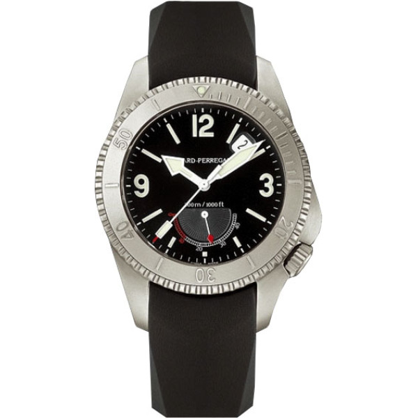 Girard Perregaux watches Sea Hawk II (Titanium / Black / Leather) Girard Perregaux watches Sea Hawk II (Titanium / Black / Leather)