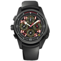 Girard Perregaux Zegarki R&D 01 Chronograf (PVD / Czarny / Guma) Girard Perregaux Zegarki R&D 01 Chronograf (PVD / Czarny / Guma)