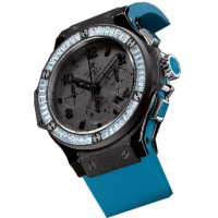 Hublot Uhren BIG BANG ALL BLACK BLUE CARAT Hublot Uhren BIG BANG ALL BLACK BLUE CARAT