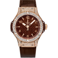 Hublot ogląda Cappuccino Gold Pave Hublot ogląda Cappuccino Gold Pave