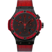 Hublot zegarki All Black Red Hublot zegarki All Black Red