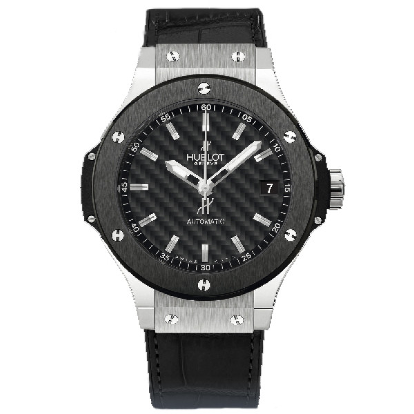 Hublot-Uhren aus Stahl und Keramik Hublot-Uhren aus Stahl und Keramik
