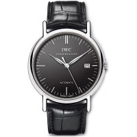 IWC Uhren Portofino Automatic (SS / Schwarz / Leder) IWC Uhren Portofino Automatic (SS / Schwarz / Leder)