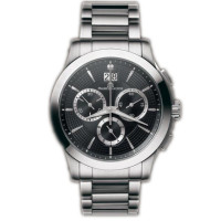 Maurice Lacroix zegarki Miros Chronographe (SS / Czarny / SS) Maurice Lacroix zegarki Miros Chronographe (SS / Czarny / SS)