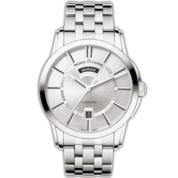 Maurice Lacroix watches Pontos Day/Date (SS / Silver / SS) Maurice Lacroix watches Pontos Day/Date (SS / Silver / SS)