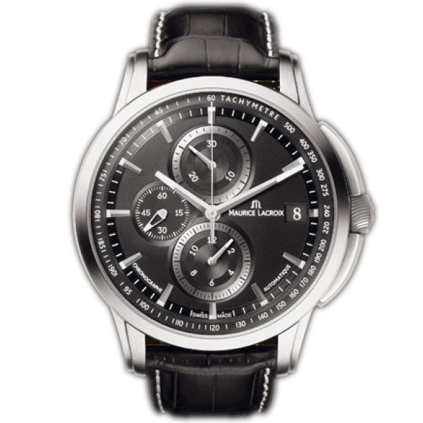 Maurice Lacroix watches Pontos Chronographe Valgranges (SS/Black) Maurice Lacroix watches Pontos Chronographe Valgranges (SS/Black)