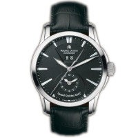 Maurice Lacroix watches Pontos Grand Guichet GMT (SS/Black/Leather) Maurice Lacroix watches Pontos Grand Guichet GMT (SS/Black/Leather)