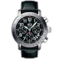 Maurice Lacroix zegarki Flyback Aviator (SS/czarny) Maurice Lacroix zegarki Flyback Aviator (SS/czarny)