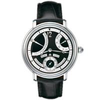 Maurice Lacroix Uhren Calendrier Retrograde (SS/Schwarz) Maurice Lacroix Uhren Calendrier Retrograde (SS/Schwarz)