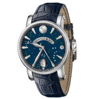 Arnold & Son watches True Moon stainless steel blue dial Arnold & Son watches True Moon stainless steel blue dial