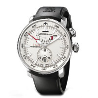 Arnold & Son Uhren White Ensign 7 Days (SS/Silber/Gummi) Arnold & Son Uhren White Ensign 7 Days (SS/Silber/Gummi)