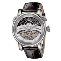 Arnold & Son Uhren Grand Tourbillon Perpetual Weißgold, silbernes Zifferblatt, limitierte Auflage 10 Arnold & Son Uhren Grand Tourbillon Perpetual Weißgold, silbernes Zifferblatt, limitierte Auflage 10