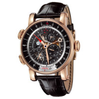 Arnold & Son Uhren True North Perpetual skelettiertes Roségold mit schwarzem Zifferblatt Arnold & Son Uhren True North Perpetual skelettiertes Roségold mit schwarzem Zifferblatt