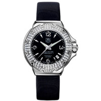 Tag Heuer watches Formula 1 Glamor Diamonds (SS-Diamonds / Black / Strap) Tag Heuer watches Formula 1 Glamor Diamonds (SS-Diamonds / Black / Strap)