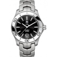 Zegarki Tag Heuer Link Automatycznie obracająca się ramka (SS / Czarny / SS) Zegarki Tag Heuer Link Automatycznie obracająca się ramka (SS / Czarny / SS)