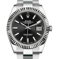 Rolex Datejust 41 White Rolesor Oyster Bracelet