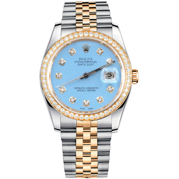 Rolex Datejust 36 Diamond Gold & Steel Rolex Datejust 36 Diamond Gold & Steel