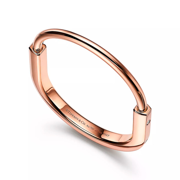 Tiffany Lock bracelet, rose gold, diamonds Tiffany Lock bracelet, rose gold, diamonds