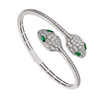 Bvlgari Serpenti bracelet, white gold, diamonds Bvlgari Serpenti bracelet, white gold, diamonds