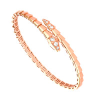 Bvlgari Serpenti Viper bracelet, rose gold, diamonds Bvlgari Serpenti Viper bracelet, rose gold, diamonds