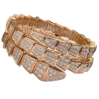 Bvlgari Serpenti bracelet, pink gold, diamonds Bvlgari Serpenti bracelet, pink gold, diamonds