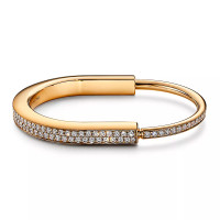 Tiffany Lock bracelet, yellow gold, diamonds Tiffany Lock bracelet, yellow gold, diamonds