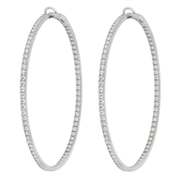 CRIVELLI earrings, white gold, diamonds CRIVELLI earrings, white gold, diamonds