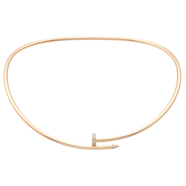 Naszyjnik Cartier Juste Un Clou, żółte złoto, diamenty Naszyjnik Cartier Juste Un Clou, żółte złoto, diamenty