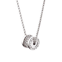 Bulgari B.zero1 pendant, white gold, diamonds Bulgari B.zero1 pendant, white gold, diamonds
