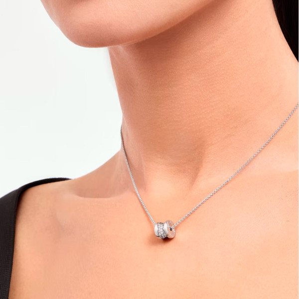 Bulgari B.zero1 pendant, white gold, diamonds Bulgari B.zero1 pendant, white gold, diamonds